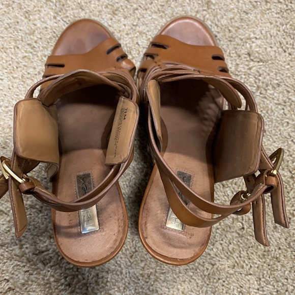Halogen Leather Sandals - Picture 4 of 5